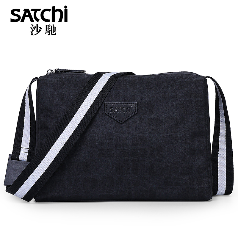 Sachchi Men's Bag New Nylon Cloth Single Shoulder Bag Men's Cloth Bag Retro Trend Leisure Small Scapegoat Men 100 Hitched Satchel Bag