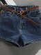 High-waisted denim shorts for women summer a-line loose wide-leg 2025 spring new small European casual hot pants