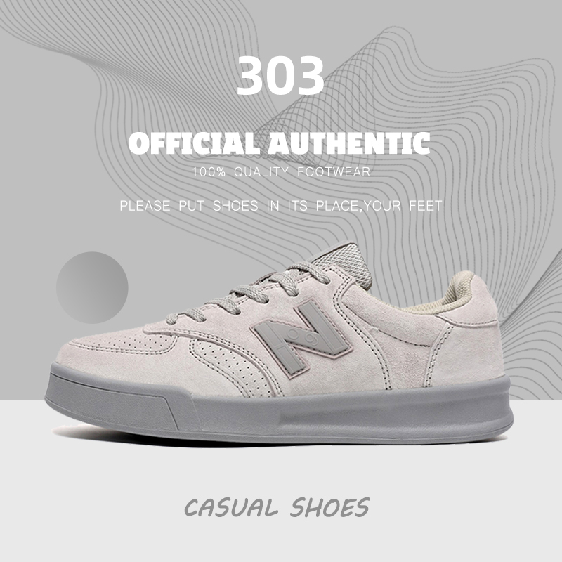 New Balance 303 Sneakers for Men 2026 New Retro Nb Women's Shoes Breathable Gray Genuine Leather Sports Shoes Casual N-Logo Shoes New Balance 303 Sneakers for Men 2026 New Retro Nb Women's Shoes Breathable Gray Genuine Leather Sports Shoes Casual N-Logo Shoes
