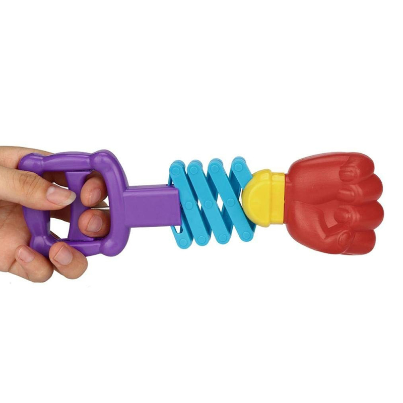 Fist Telescopic Robot Arm Spring Fist Creative Fun Stress-Relief Prank Children's Toy Children's Day Gift