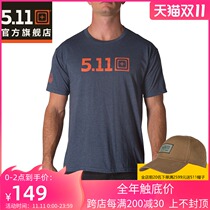 5 11 round neck T-shirt 511 print short sleeve round neck shirt tactical T-shirt men outdoor T-shirt military fans 41191AAA