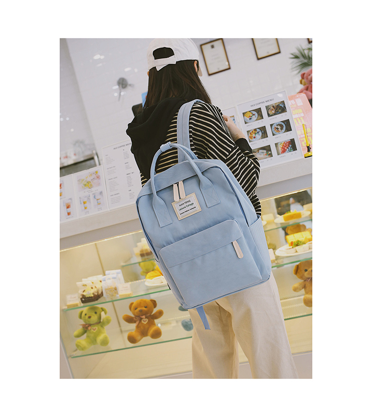 Nữ sinh Hàn Quốc phiên bản Hàn Quốc Harajuku ulzzang học sinh trung học ba lô hoang dã không thấm nước ba lô mới 2018 các mẫu balo đẹp cho nữ