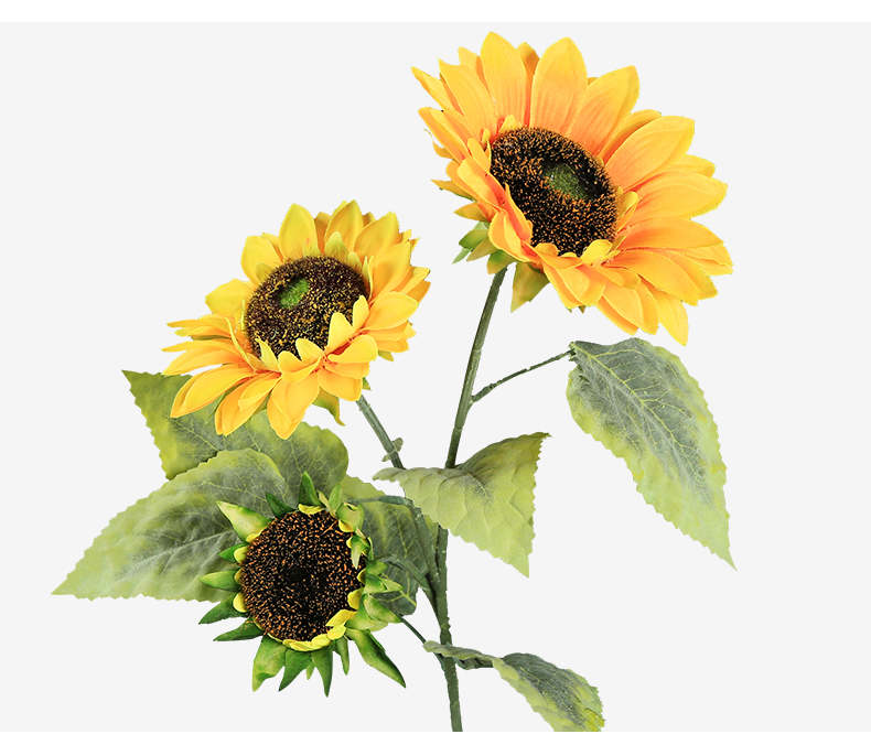 向日葵仿真花束摆设干花瓶客厅玄关大号落地假花装饰品插花艺摆件详情4