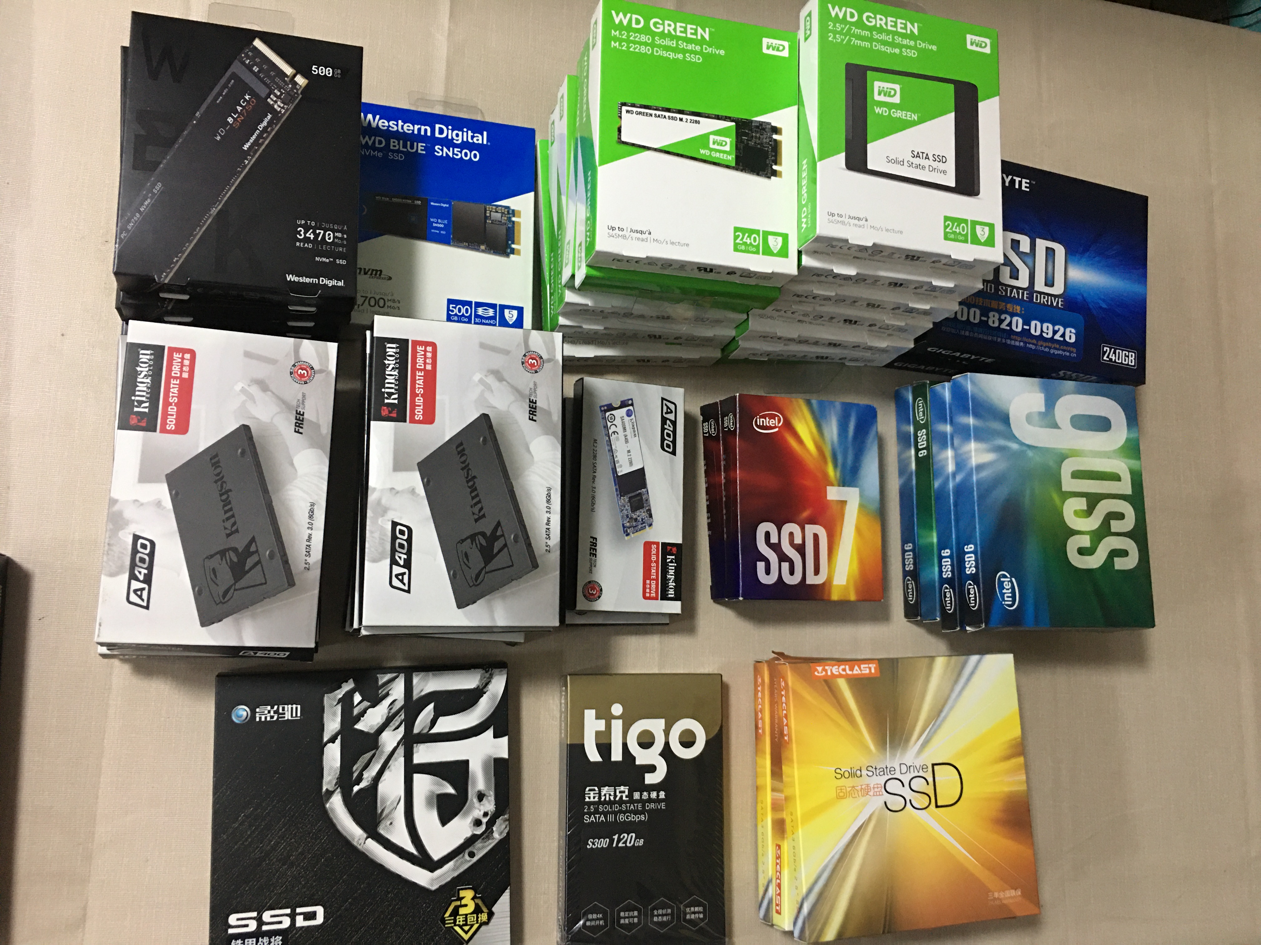 500G 512G 1T 480G 256G 250G 240G M 2 blue black solid state drive mechanical hard drive