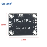 Digital Smart Plate 2x15W Двойной канал D класс D Шаг STEP SOUNGE 24V Super PAM8610 CA-3110