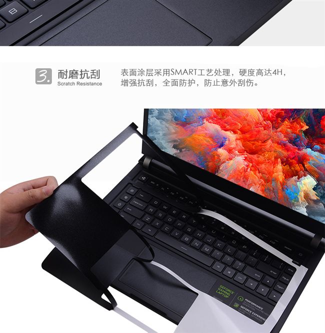 Millet game dán máy tính Phụ kiện 15,6 inch Máy tính xách tay phim màn hình 2018 bảo vệ MX110 đầy đủ