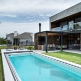 Villa Courtyard открытый постоянный температура бассейн Частный дом в помещении и на открытом воздухе