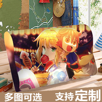 saber memory pillow latex pillow fate black Johor de King Skaha surrounding animation pillow case single sleeping pillow