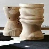 Твердый деревянный пирс Оригинальный деревянный стул гостиная