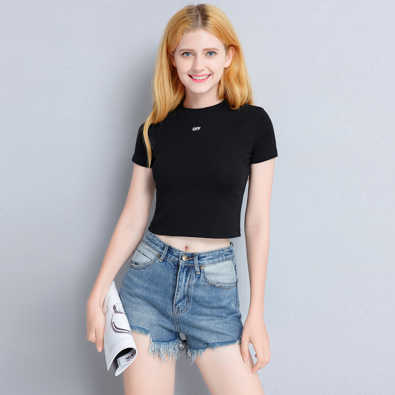 Celebrity Style ins Crop Top Short-Sleeve T-Shirt for Women 2026 Summer Short Sexy Cotton Undershirt Trendy Top Celebrity Style ins Crop Top Short-Sleeve T-Shirt for Women 2026 Summer Short Sexy Cotton Undershirt Trendy Top