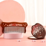 谭木匠 Подарочная коробка падает British Lite -custom Wood Comb Creat