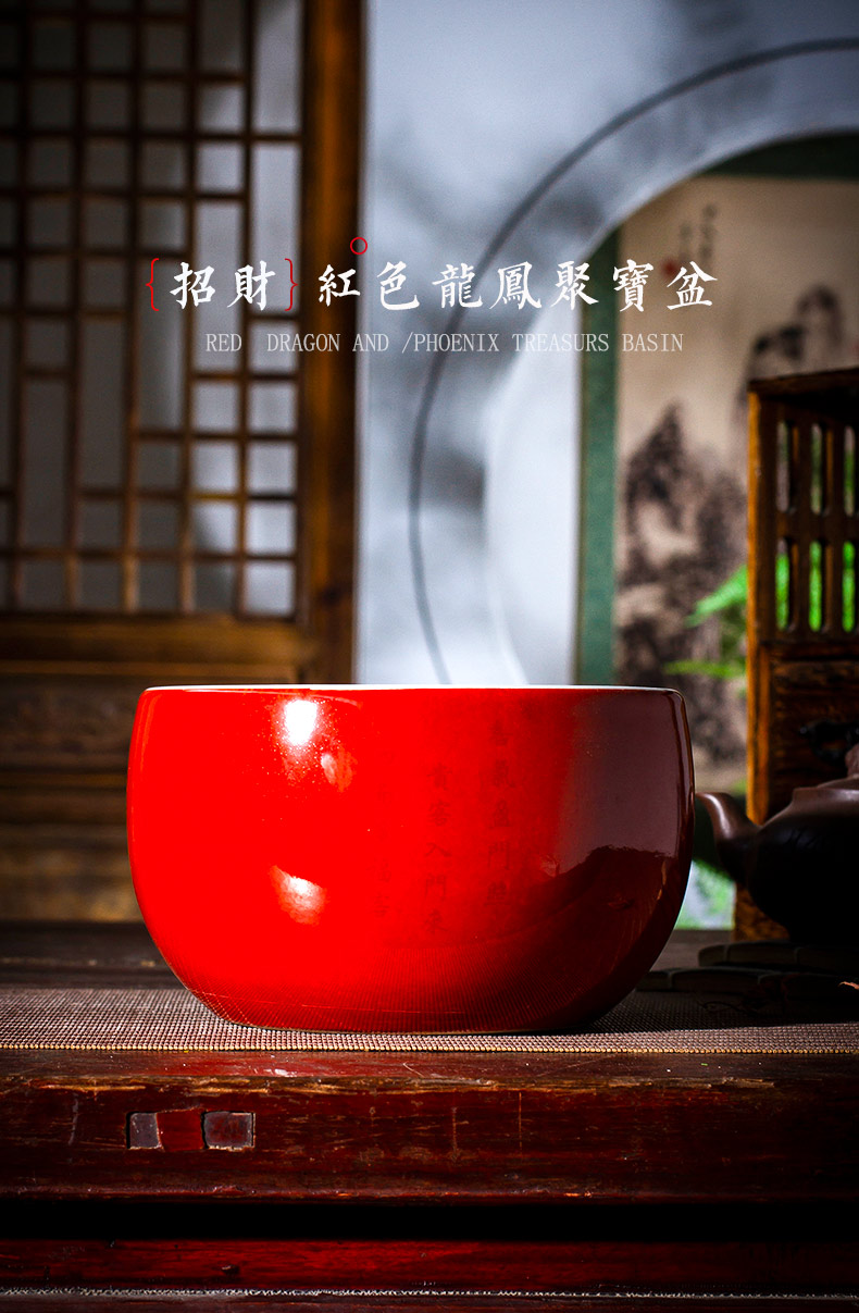 Jingdezhen ceramics cornucopia furnishing articles rich ancient frame home decorate the sitting room porch handicraft opening gifts