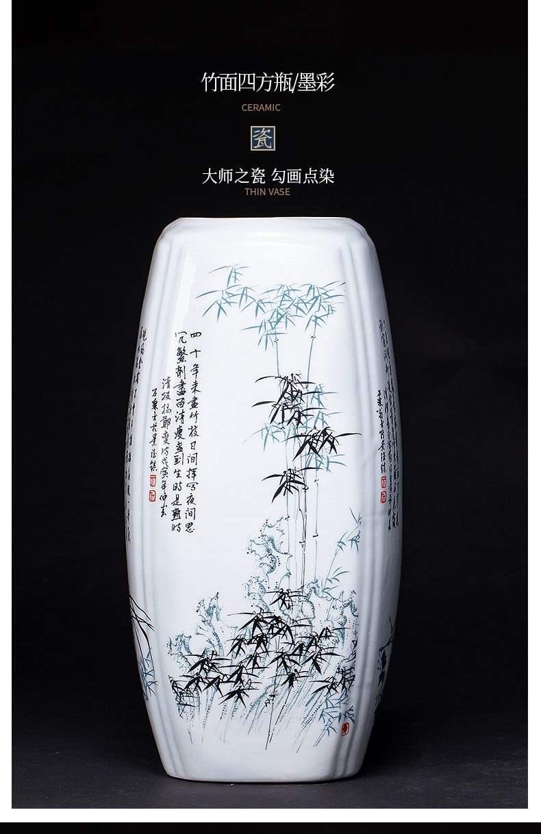 Jingdezhen ceramics furnishing articles furnishing articles of Chinese wind hanging plate wine decorations household adornment rich ancient frame craft