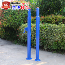 Tennis Post Ground Stationary Tennis Post Standard Match In-line Tennis Pillar Tennis shelf with net