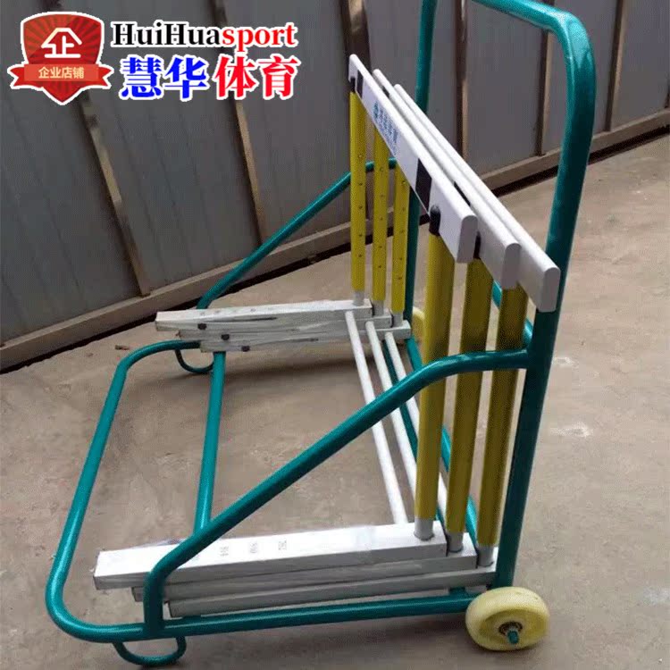 Mobile cross-bar transporter cross-bar rack cart manufacturer direct cross bar shelf transport car track field equipment