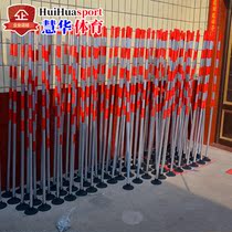 Basketball Football Sports Ball Sign Bar With Base Driver Backing Pile Barrier Marker Around Pile Pole