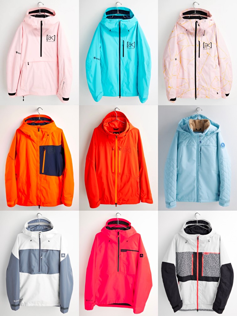 Spot 21 22 Burton AK 457 Swash Kimmy Men's and Women's Snowboard Ski Suits