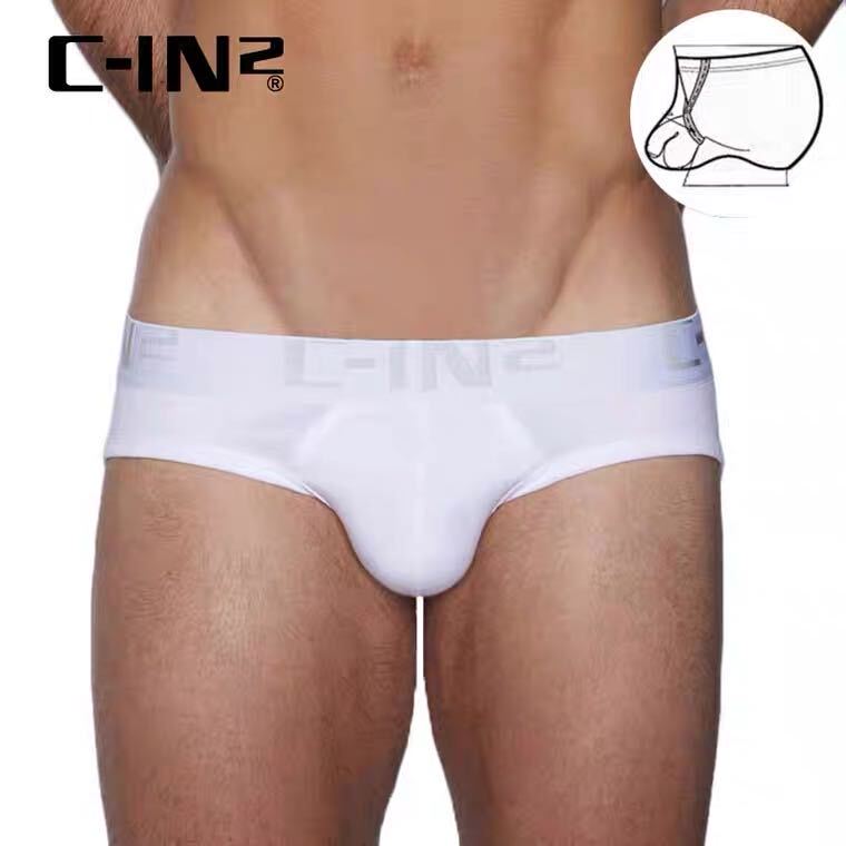 C-In2 Pure Cotton Men's Underwear with Ring Design, Enhancing the Appearance, Sexy Pure U-Convex, Comfortable Cin2 Briefs, Sexy Underwear C-In2 Pure Cotton Men's Underwear with Ring Design, Enhancing the Appearance, Sexy Pure U-Convex, Comfortable Cin2 Briefs, Sexy Underwear