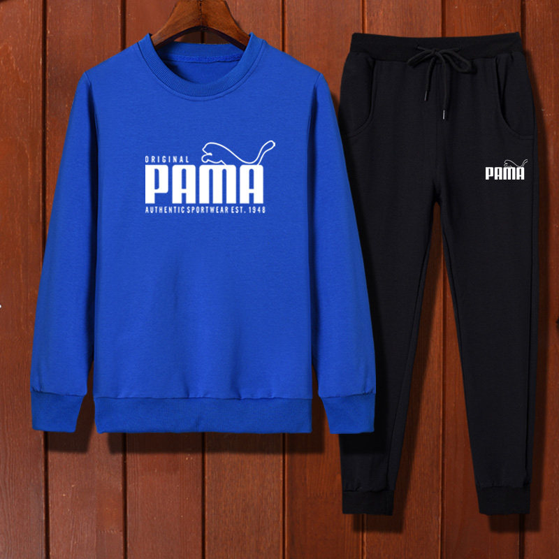 Boys Sports Set 2022 new children's autumn clothing in big children's clothing red suit two - piece Korean edition of the ocean tide