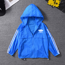 Boys sunscreen clothes 2022 new Korean Sun - sun - protective clothes boys breathable coat skin clothes