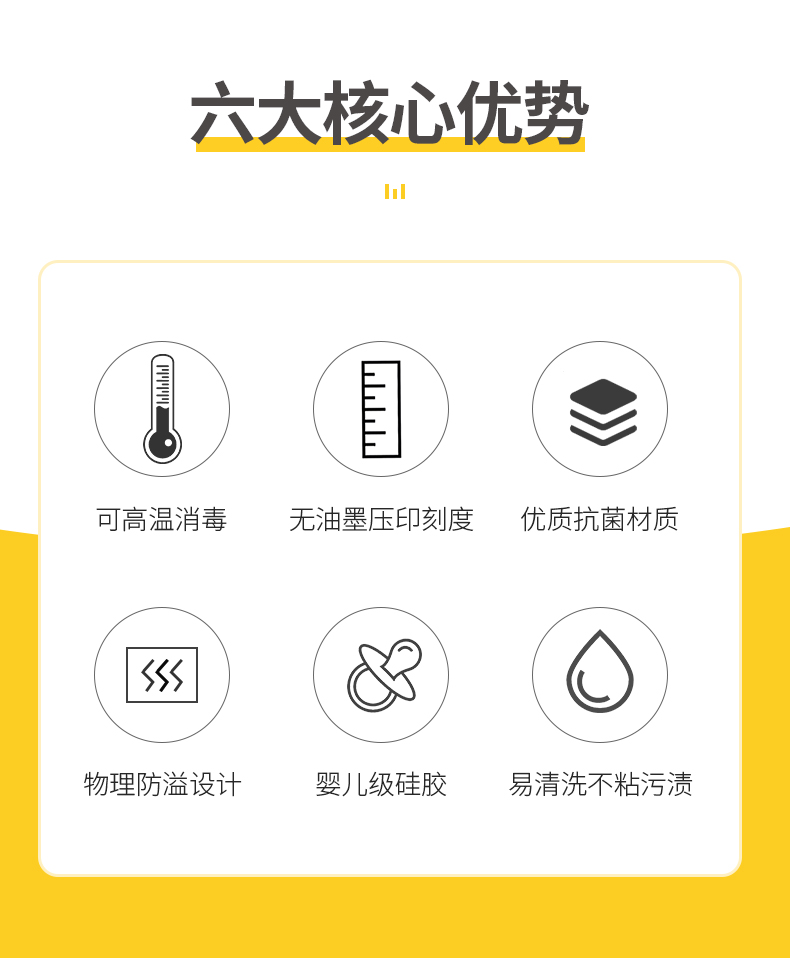 景记 食品级德国瓦克硅胶 银离子抗菌 揉面垫 40*50cm 图1