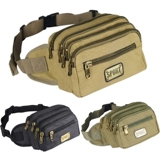 Вместительная и большая универсальная поясная сумка подходит для мужчин и женщин, износостойкая сумка через плечо