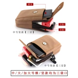 Мужская поясная сумка, универсальный ремень, мобильный телефон, маленькая небольшая сумка для пожилых людей, для среднего возраста