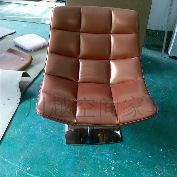 Thiết kế nội thất tối giản Bắc Âu thời trang ghế đơn nghỉ trưa ăn trưa phòng khách sạn mô hình phòng phòng chờ ghế học sofa gỗ hiện đại