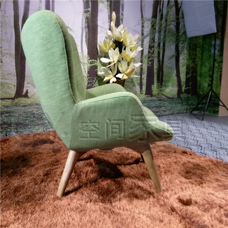 Thiết kế nội thất giải trí gấu gấu ghế gấu trúc ghế cánh hoa hình Bắc Âu FRP đơn sofa ghế kiểu