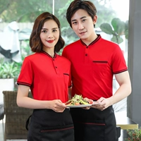 8806#(красный одиночный топ+фартук)