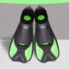 Swimming Short flippers Snorkeling Sambo training Special freestyle Professional diving equipment Children adult silicone fins