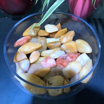 Stone farmers self-picked Xinjiang Gobi surface natural raw stone gold silk jade Gobi jade beautiful fish tank ornamental stone special price