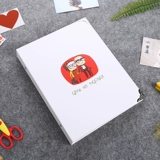 Книга с картинками, фотоальбом для влюбленных, «сделай сам», ручная роспись, творческая пара, подарок на день рождения