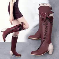 Пользовательский фиолетовый вечный сад Вилте Coggadon Cos Cosplay Shoes