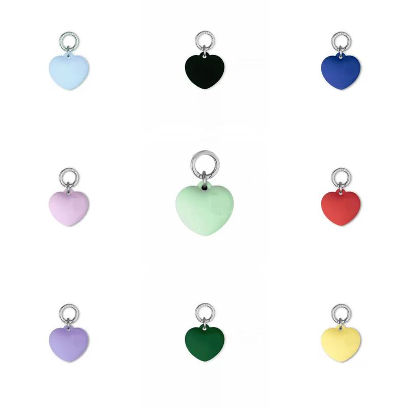 Heart Pendant C Collaboration Heart Pendant Accessories Backpack Keychain Colorful Phone Pendant