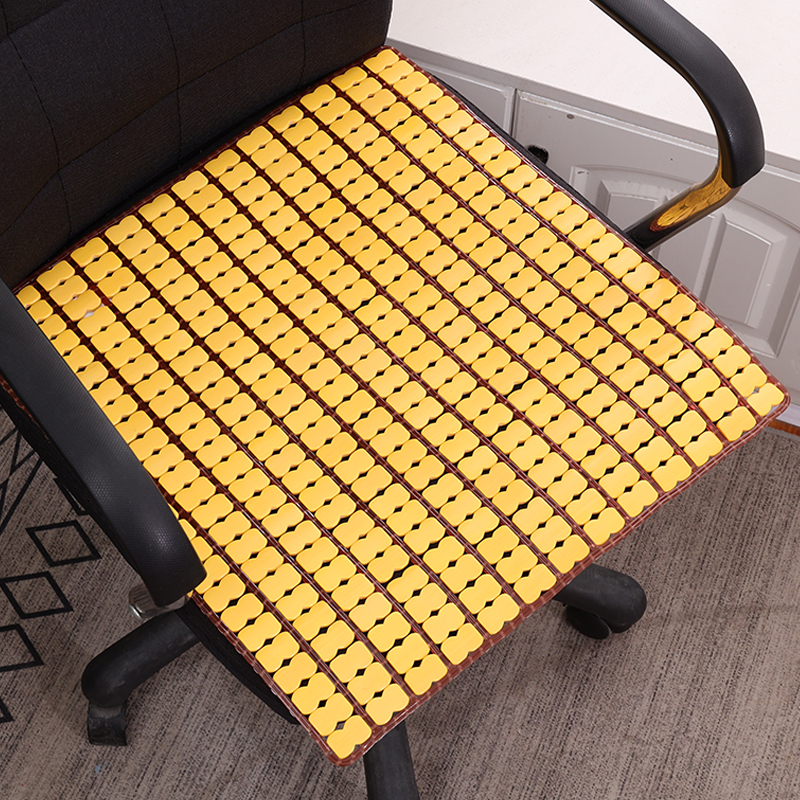 summer mahjong mat cushion summer chair computer chair cushion stool bamboo cool mat non-slip breathable car seat cushion