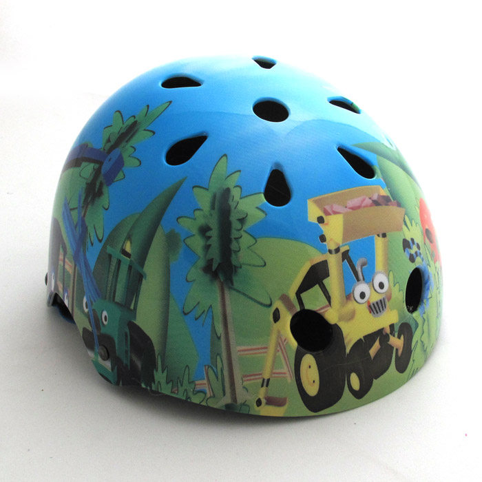 Foreign trade original list] children's male baby single wheel skating extreme sports helmet sliding bike riding 11 hole small size