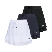 2024 New Yonex Yonex Badminton Suit Womens Pants Skirt Short Skirt Fake Two-piece Quick-Drying YY Tennis Competition Suit