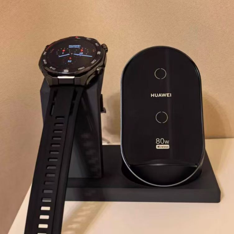 Compatible with Huawei's Dedicated 80W Wireless Charging Two-In-One and Three-In-One Smart Watch Dock (Stand Only)