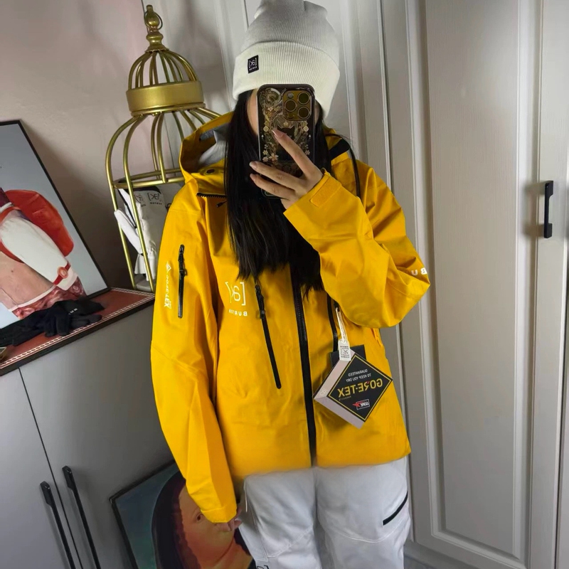 Pelliot and Ak Ski Suits for Men and Women, Same Style, Hard Shell 3L Gtx Waterproof, 20,000 Plus Snowboard and Double-Board Ski Suits