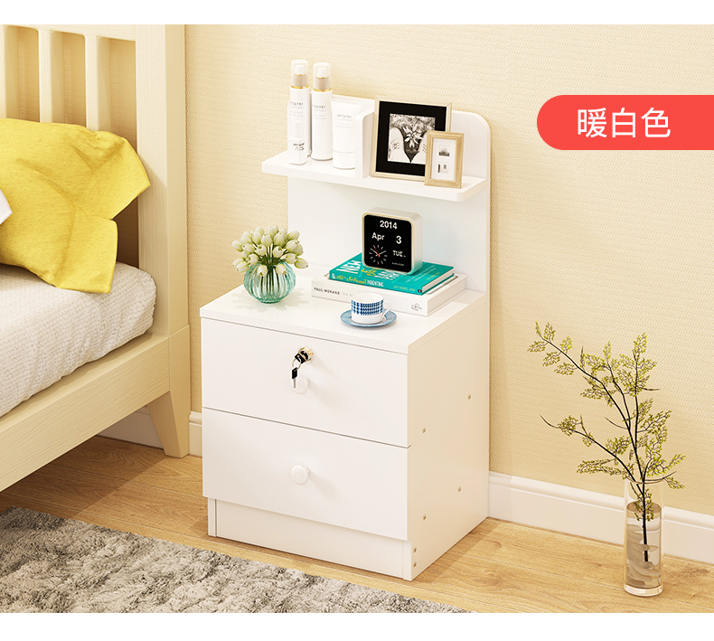 Đơn giản tủ đầu giường nhỏ gọn lưu trữ đầu giường hiện đại Tủ kinh tế 30cm siêu nhỏ phòng ngủ hẹp tủ lưu trữ nhỏ - Buồng các mẫu tủ nhựa đẹp