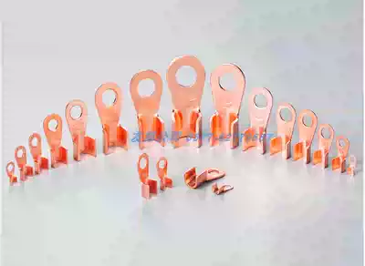 OT open nose 100A B class copper connector round lug terminal