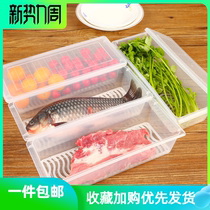 Surf Creative Cookware Storage Box Home Kitchen Supplies Utensils Diviner Drain containing box