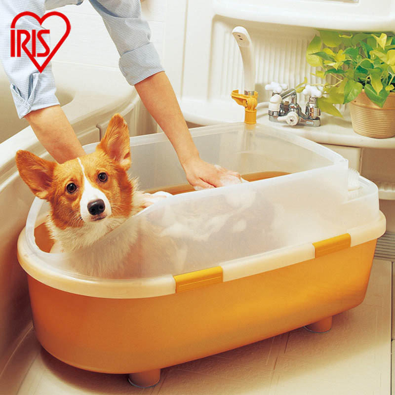 IRIS pooch shower tub Alice pet bathtub dog tub cat kitty bath tub teddy bath tub