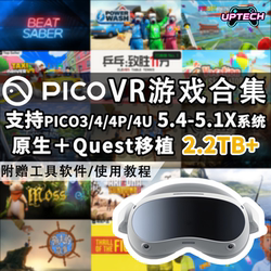 Pico Game Download Vr Collection Native Games + Quest Ported Games All-In-One Device Compatible with 5.4-5.15 Systems