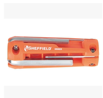 Steel shield 8-piece set of folding metric ball head hexagon wrench 1 5mm-8mm S050020