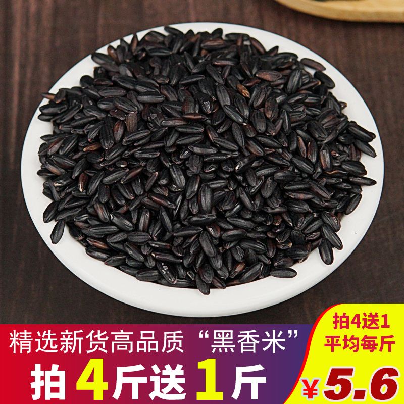 New Black Rice Cereals Special Class Bread Breakfast Nutrition Black Rice Five Cereals Black Rice Porridge Instant breakfast raw material 500g
