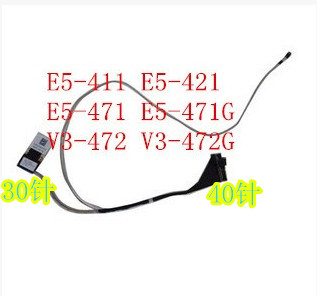 Acer E5-411G E5-421 E5-471G ZQ0 V3-472G screen wire
