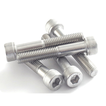 M12M14M16M20 stainless steel 304 half tooth socket head cap screw cylinder head half thread screw cup head bolt