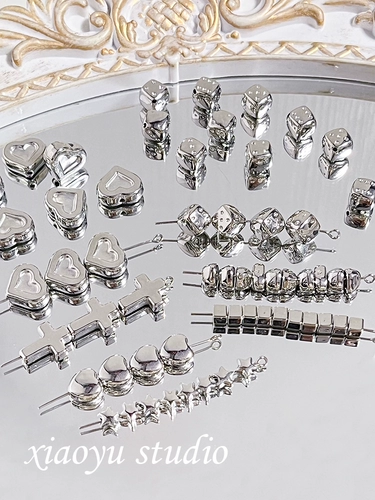 [Серебряная серия CCB] Переговоры Основная любовь Пентагон Основанный Пентагон DIY Материал ручной работы ручной работы